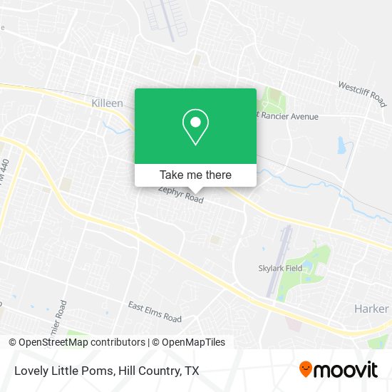Lovely Little Poms map