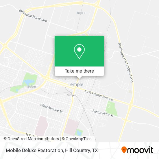 Mapa de Mobile Deluxe Restoration