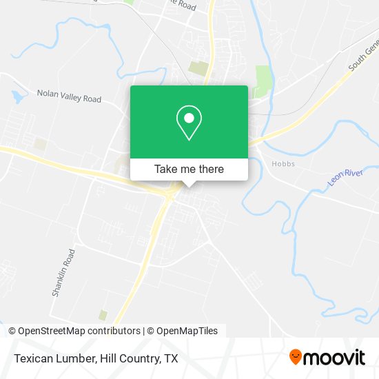 Texican Lumber map