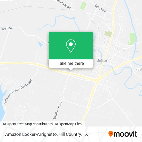Amazon Locker-Arrighetto map