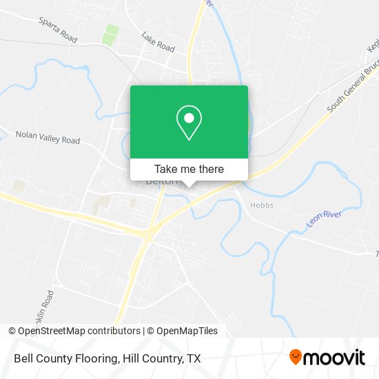 Bell County Flooring map