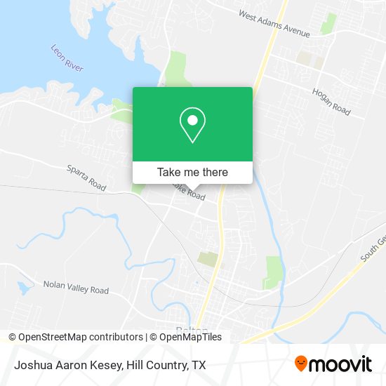 Mapa de Joshua Aaron Kesey
