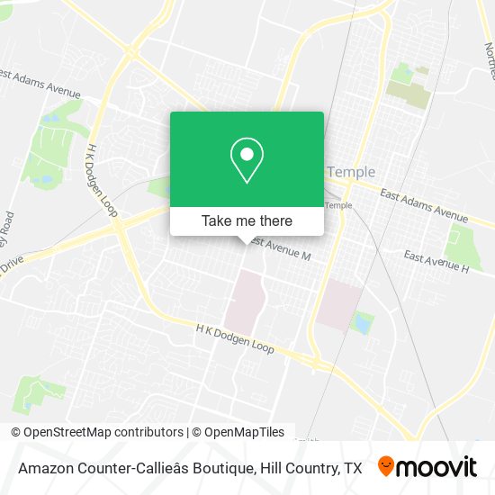 Amazon Counter-Callieâs Boutique map