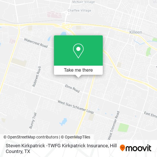 Steven Kirkpatrick -TWFG Kirkpatrick Insurance map