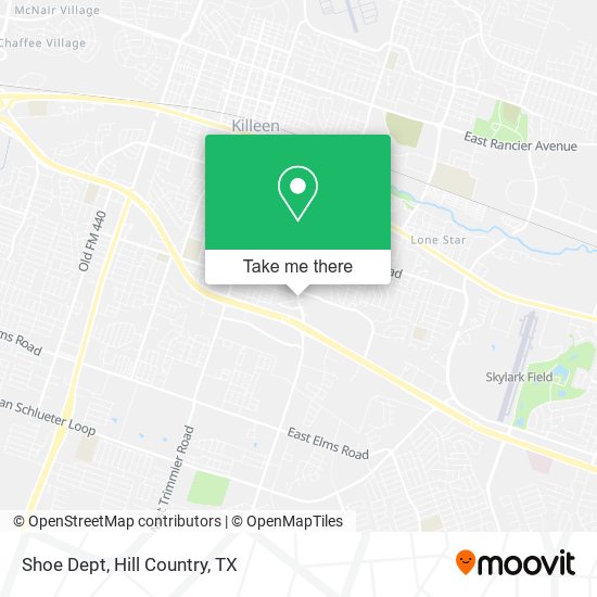 Mapa de Shoe Dept