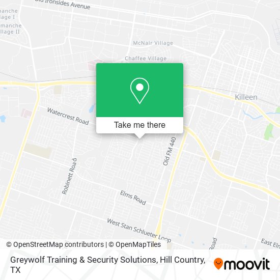 Mapa de Greywolf Training & Security Solutions