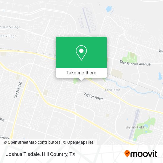 Joshua Tisdale map
