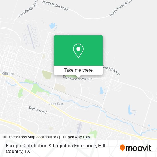 Europa Distribution & Logistics Enterprise map