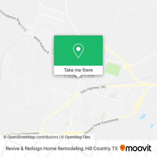 Mapa de Revive & Redsign Home Remodeling