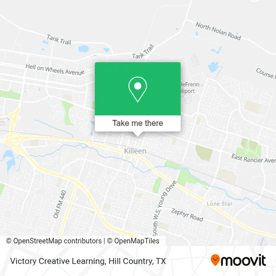 Victory Creative Learning map