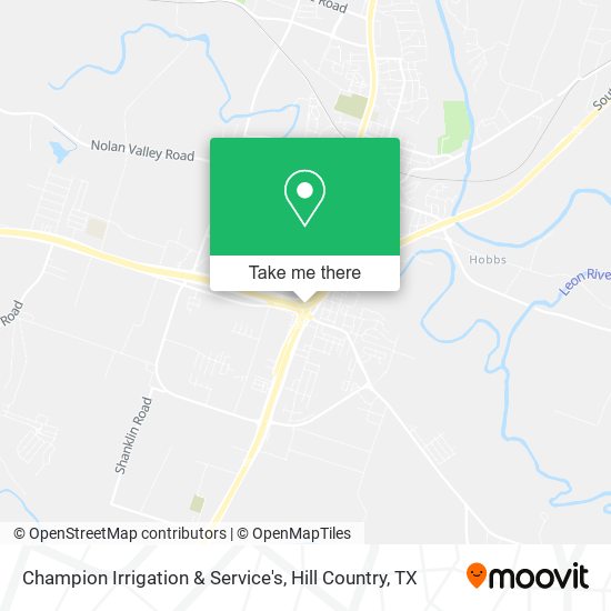 Mapa de Champion Irrigation & Service's
