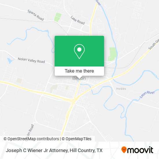 Mapa de Joseph C Wiener Jr Attorney
