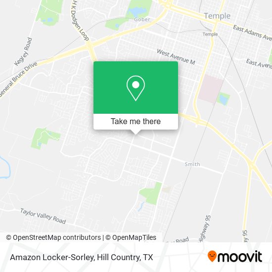 Amazon Locker-Sorley map