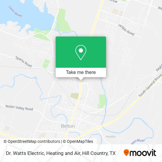 Dr. Watts Electric, Heating and Air map