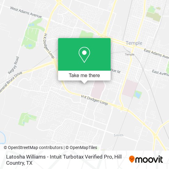 Latosha Williams - Intuit Turbotax Verified Pro map