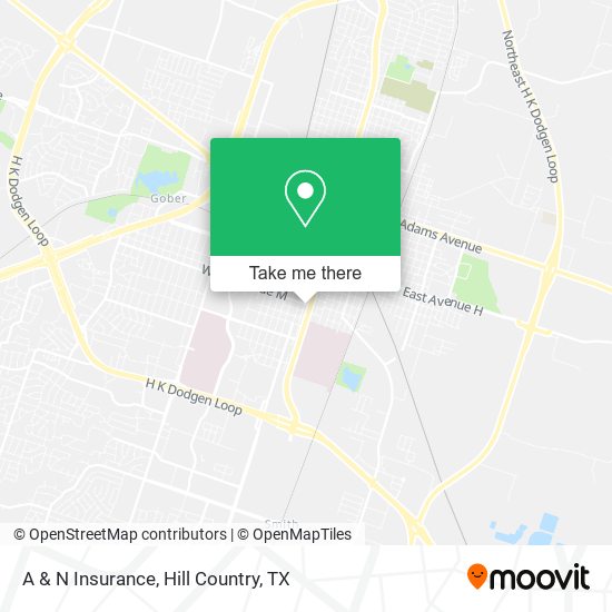 Mapa de A & N Insurance