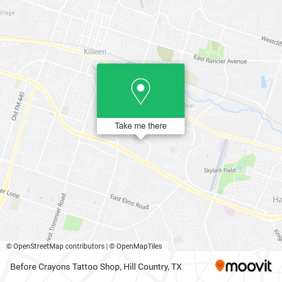 Before Crayons Tattoo Shop map