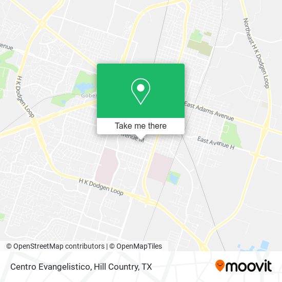Mapa de Centro Evangelistico