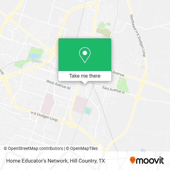 Mapa de Home Educator's Network
