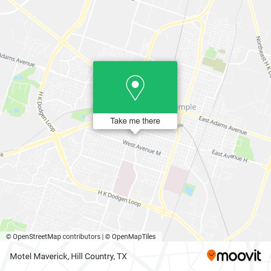 Motel Maverick map