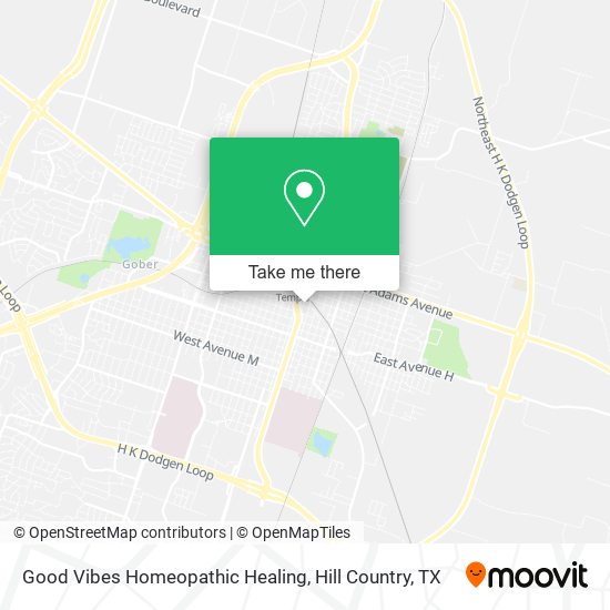 Mapa de Good Vibes Homeopathic Healing