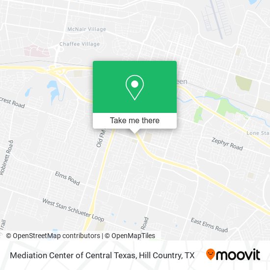 Mediation Center of Central Texas map