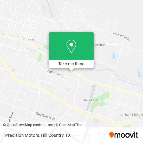 Precision Motors map