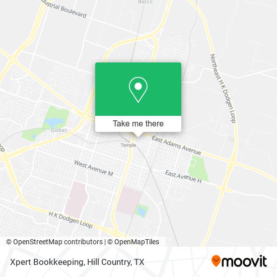 Xpert Bookkeeping map