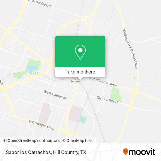 Sabor los Catrachos map