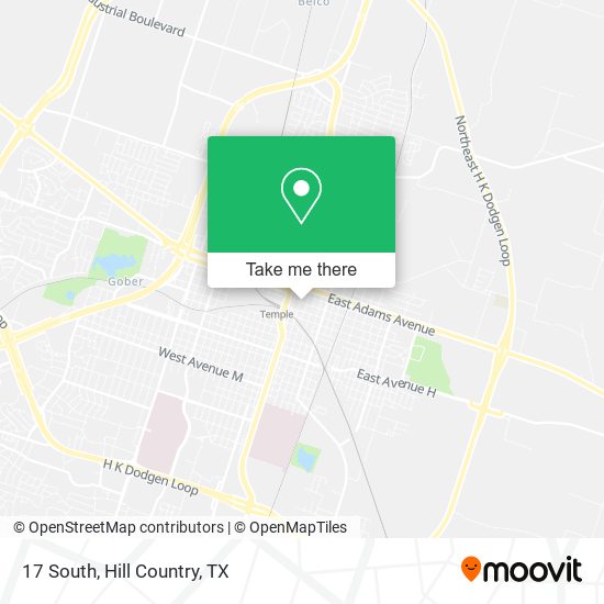 Mapa de 17 South