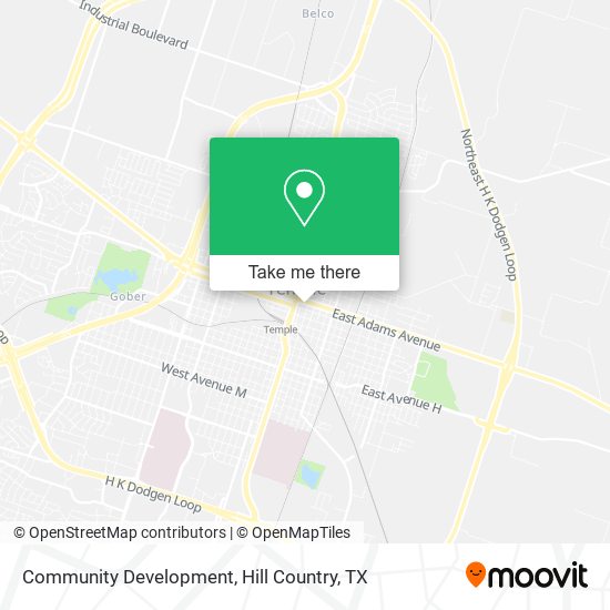 Community Development map