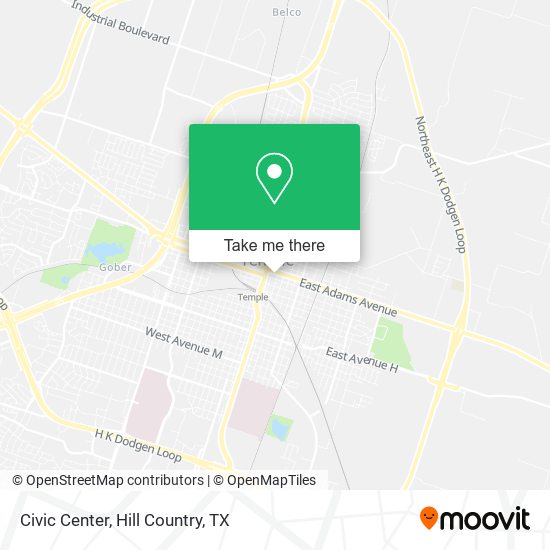 Mapa de Civic Center