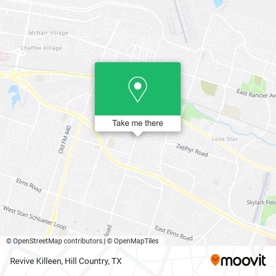 Mapa de Revive Killeen