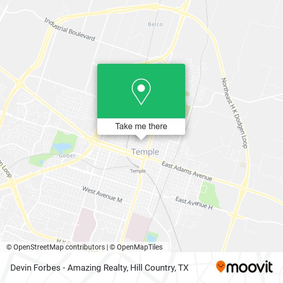Devin Forbes - Amazing Realty map