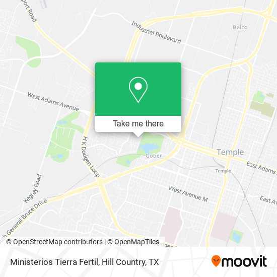 Mapa de Ministerios Tierra Fertil