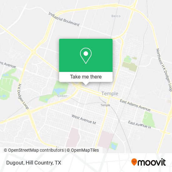 Mapa de Dugout