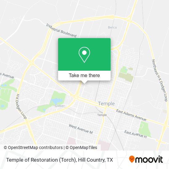 Mapa de Temple of Restoration (Torch)
