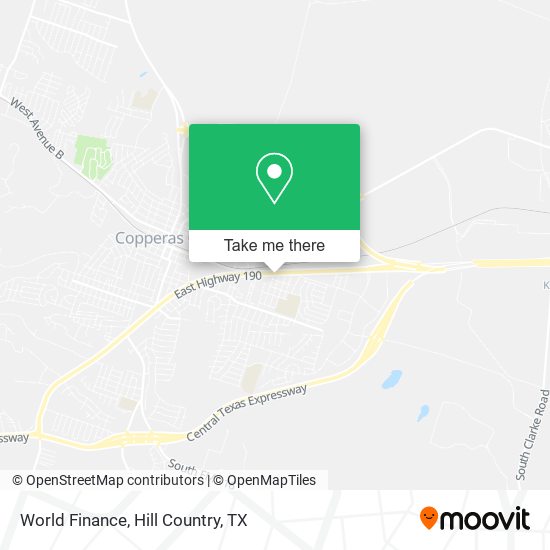 World Finance map