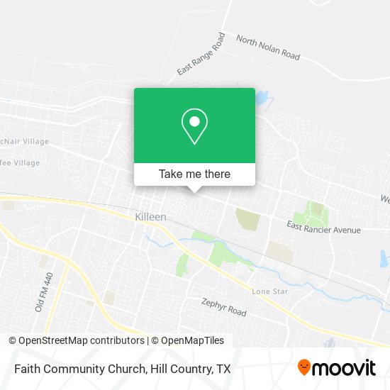 Mapa de Faith Community Church