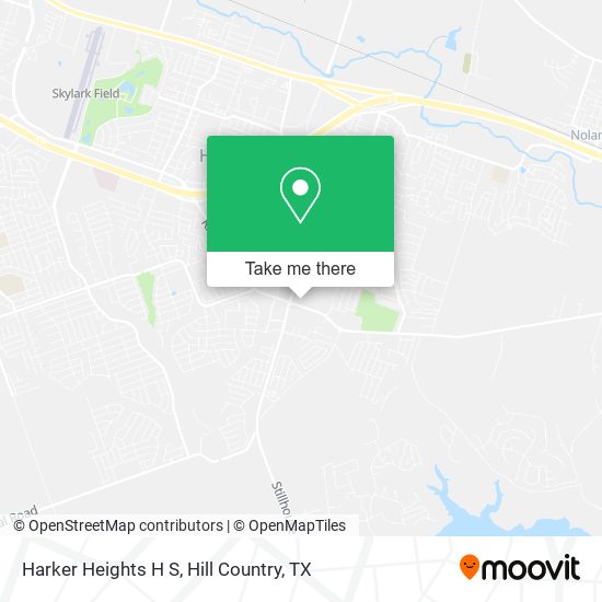 Harker Heights H S map