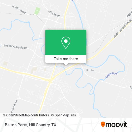 Mapa de Belton Parts