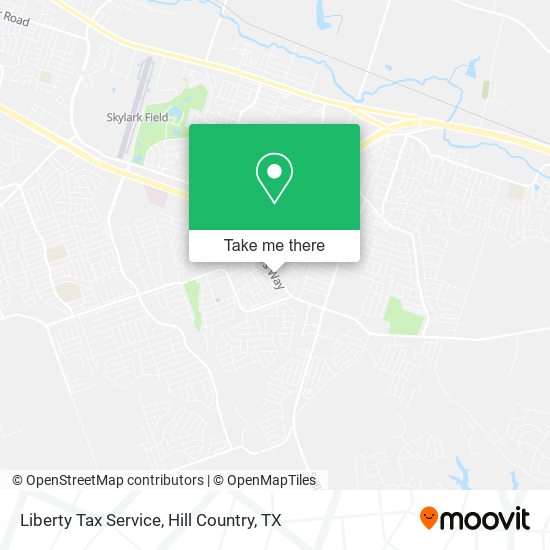 Liberty Tax Service map