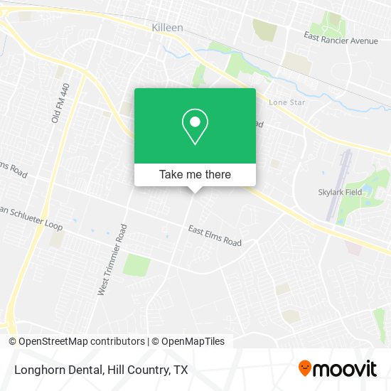 Longhorn Dental map