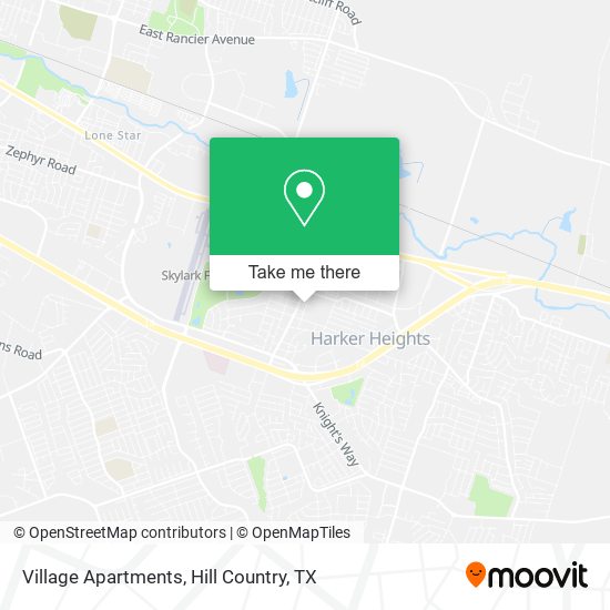 Village Apartments map