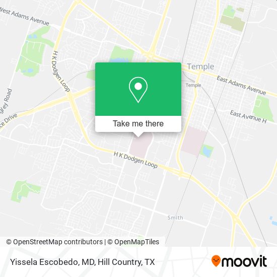 Mapa de Yissela Escobedo, MD