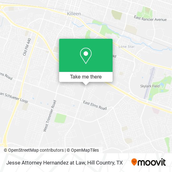 Jesse Attorney Hernandez at Law map