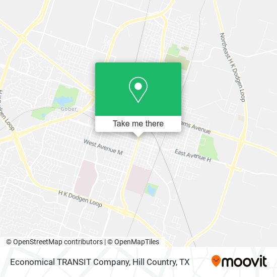 Mapa de Economical TRANSIT Company