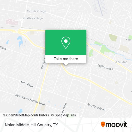 Mapa de Nolan Middle