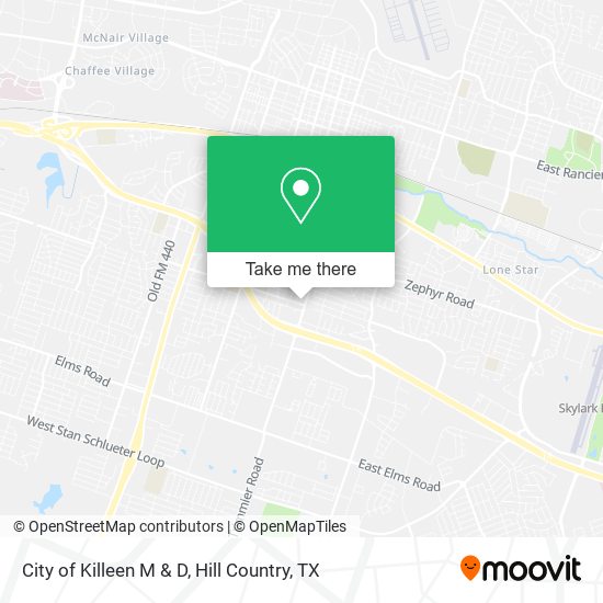 City of Killeen M & D map