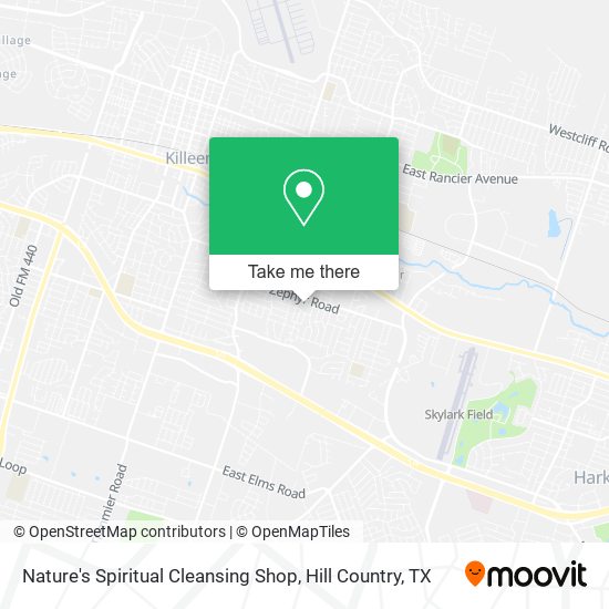 Nature's Spiritual Cleansing Shop map